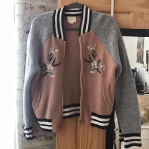 Maeve sweater jacket from Anthropologie